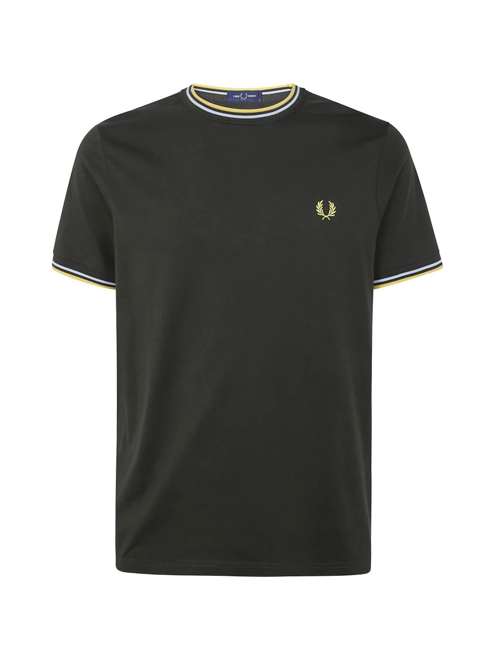 logo-embroidered T-shirt - 1