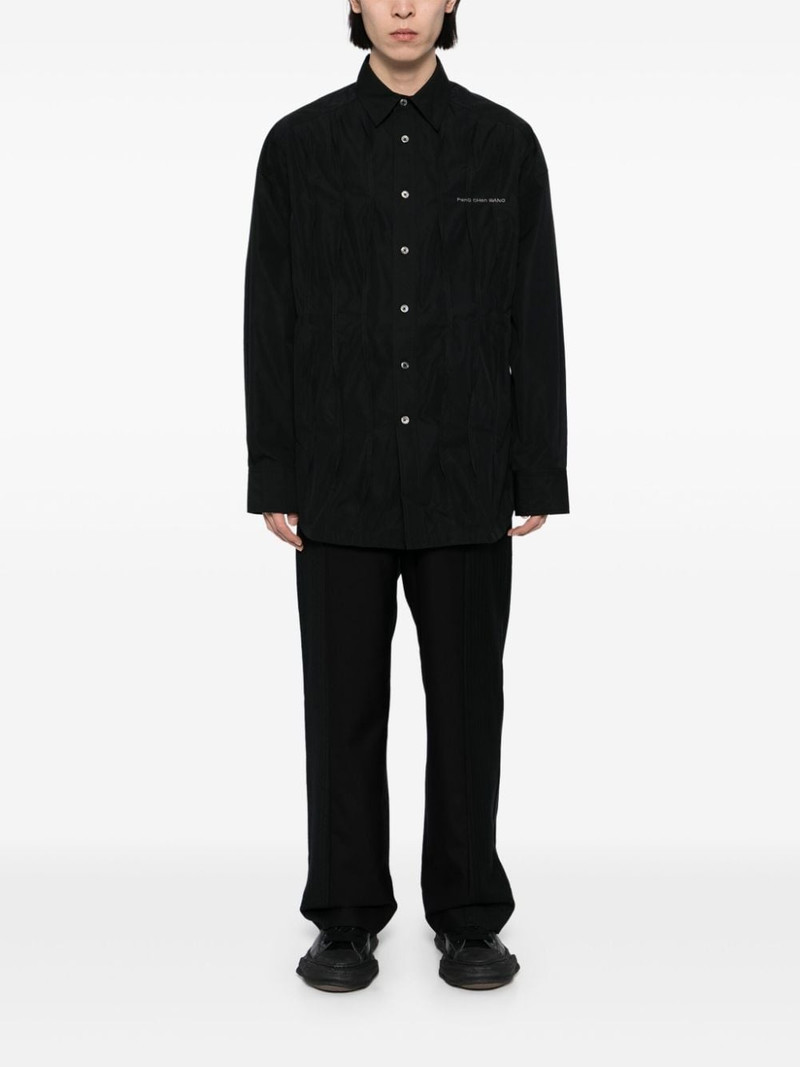 FENG CHEN WANG pleated shirt outlook