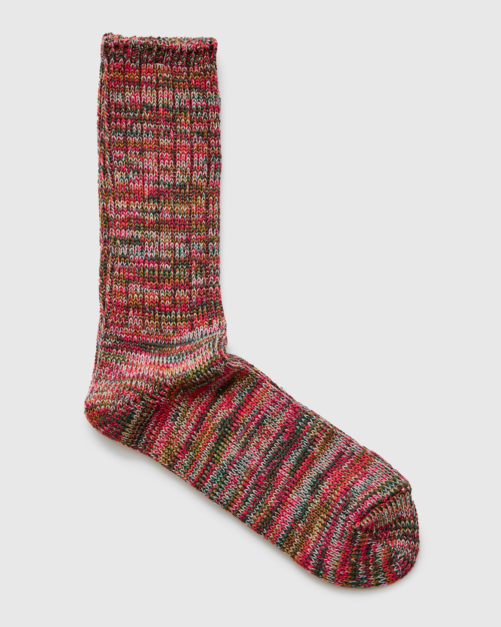 Melange Crew Sock in Kilauea - 2