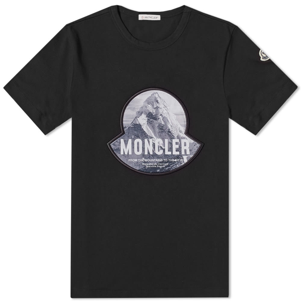 Moncler Mountain Logo Tee - 1