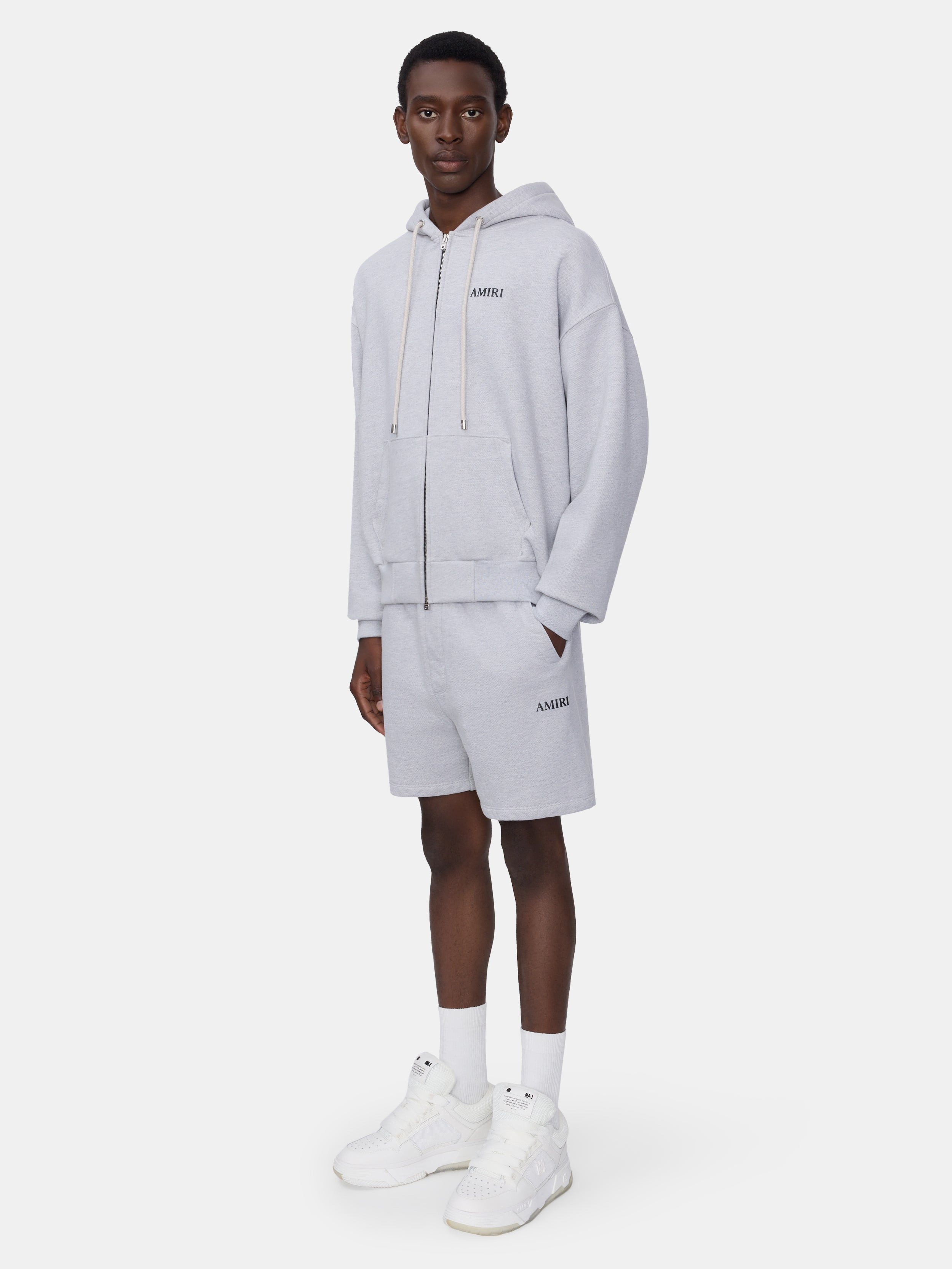 RELAXED PULL ON SWEATSHORT - 3