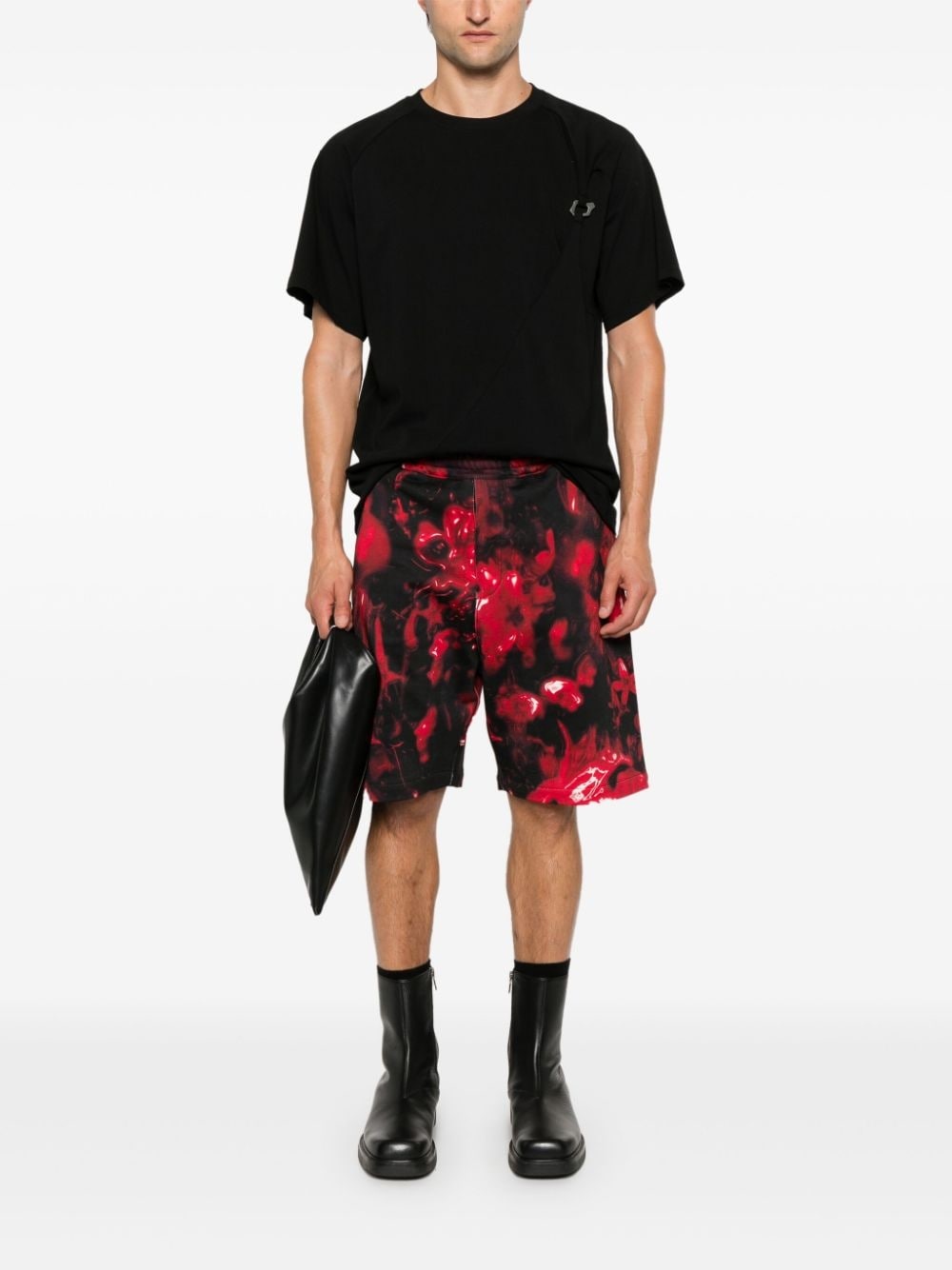 Wax Flower track shorts - 2