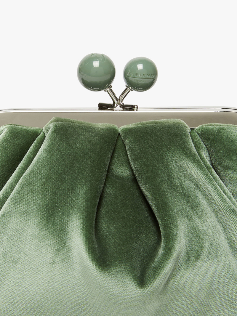 CAVOUR Small velvet Pasticcino Bag 5