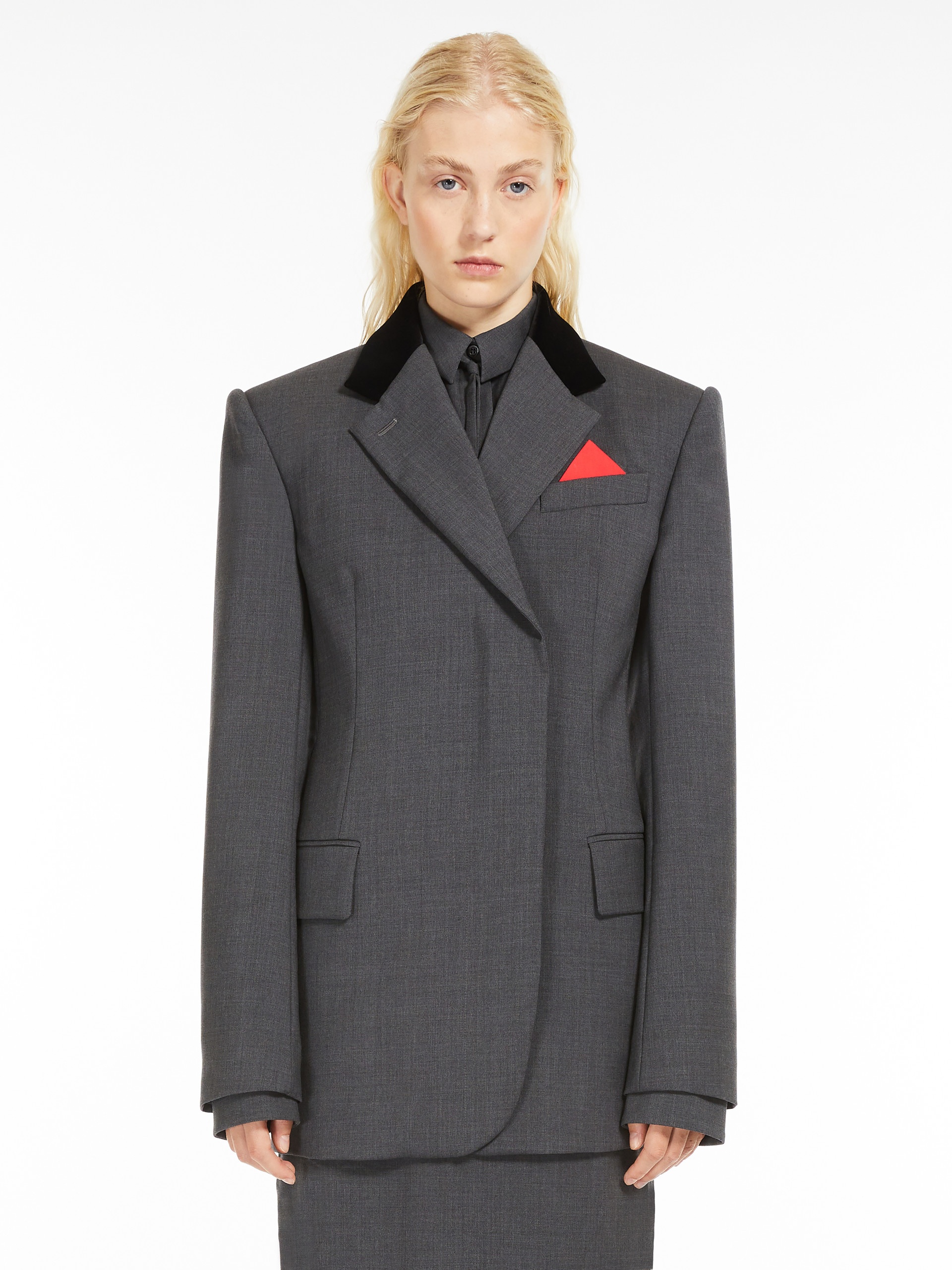 BINO Stretch wool tailored blazer - 3
