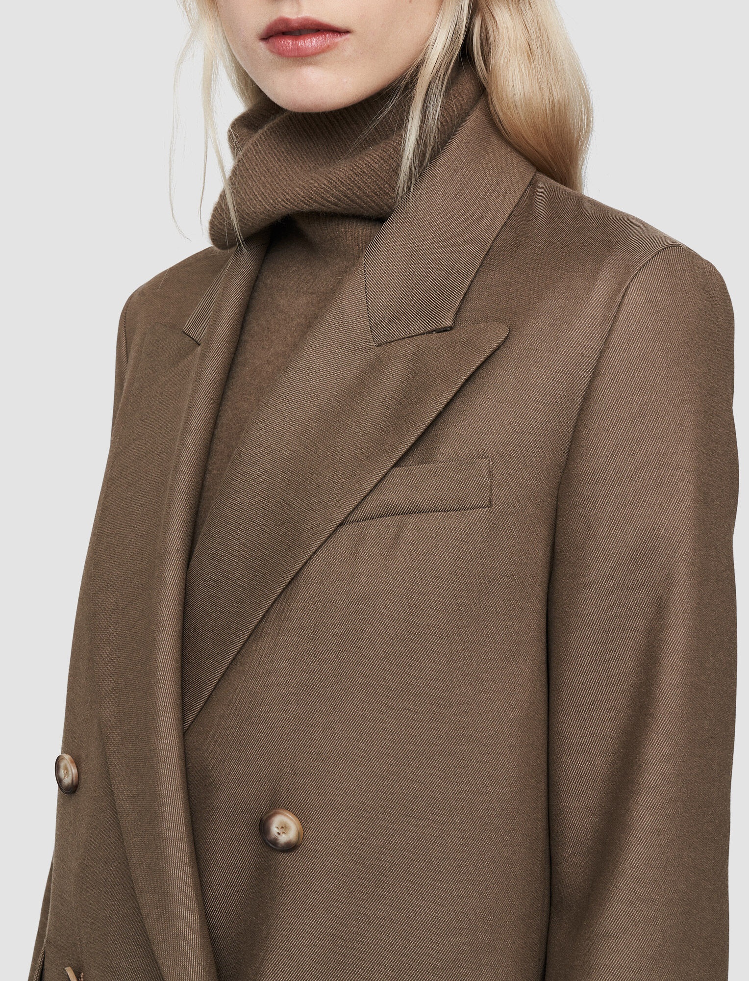 Viscose Twill Jaden Jacket - 5