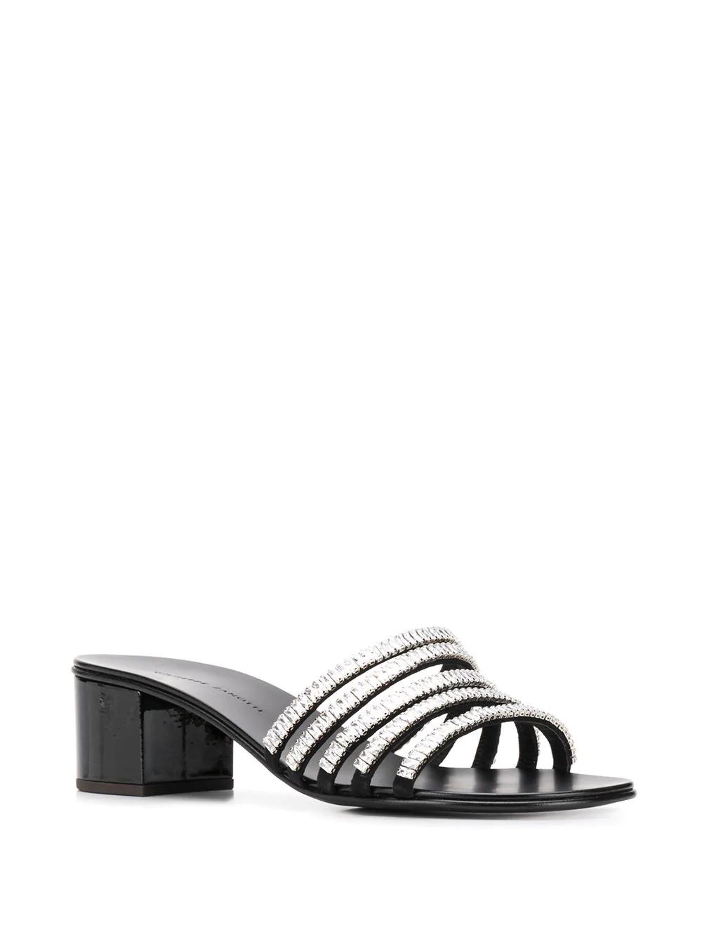 crystal strappy sandals - 2