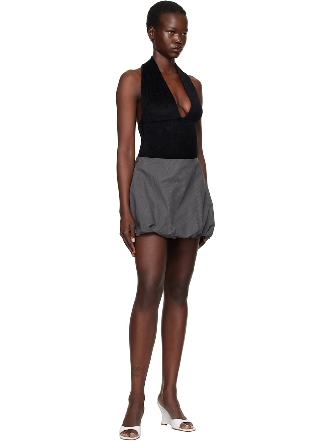 Black Hall Bodysuit - 5