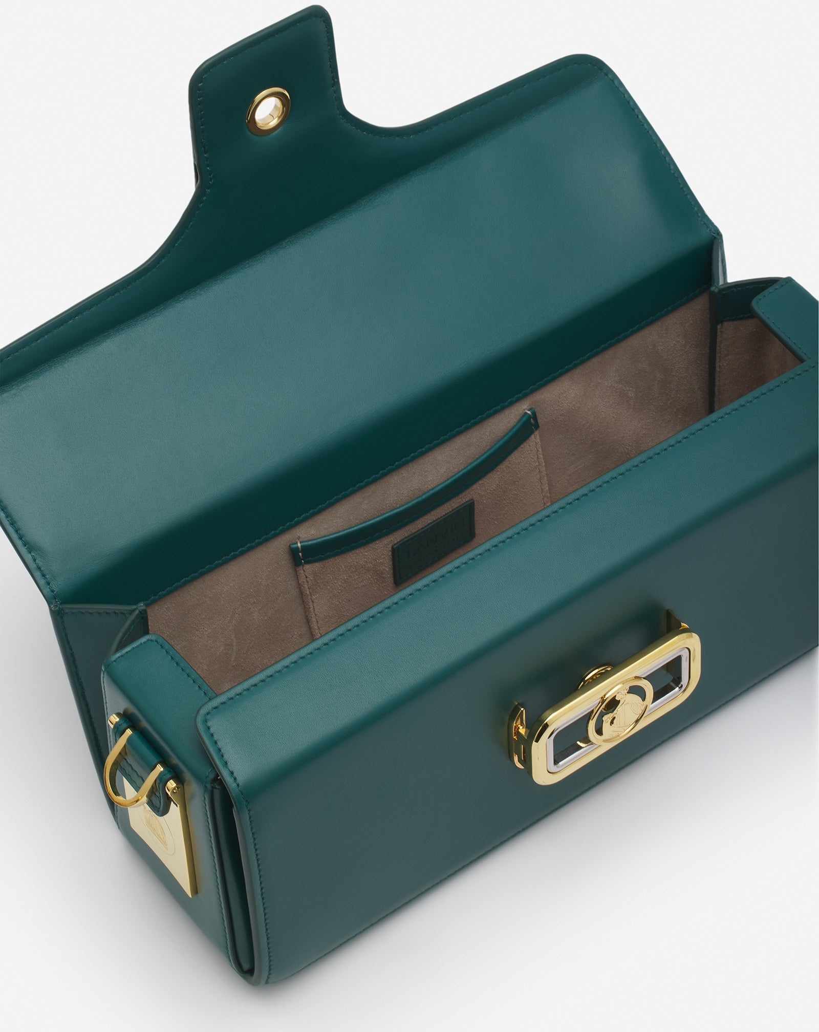 MEDIUM LEATHER PENCIL CAT BAG - 5