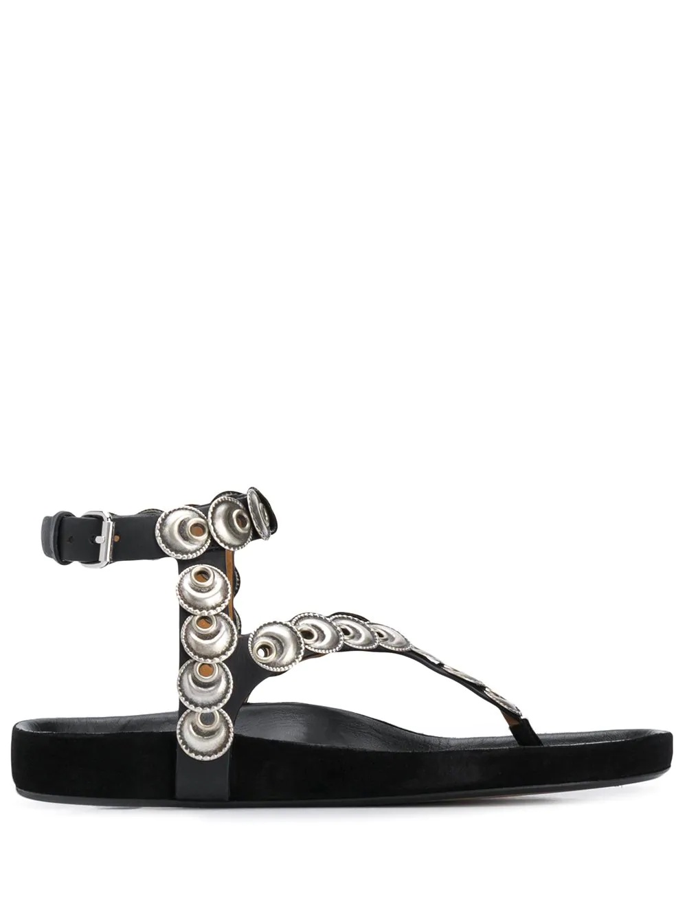 Eldo coin-embellished thong sandals - 1