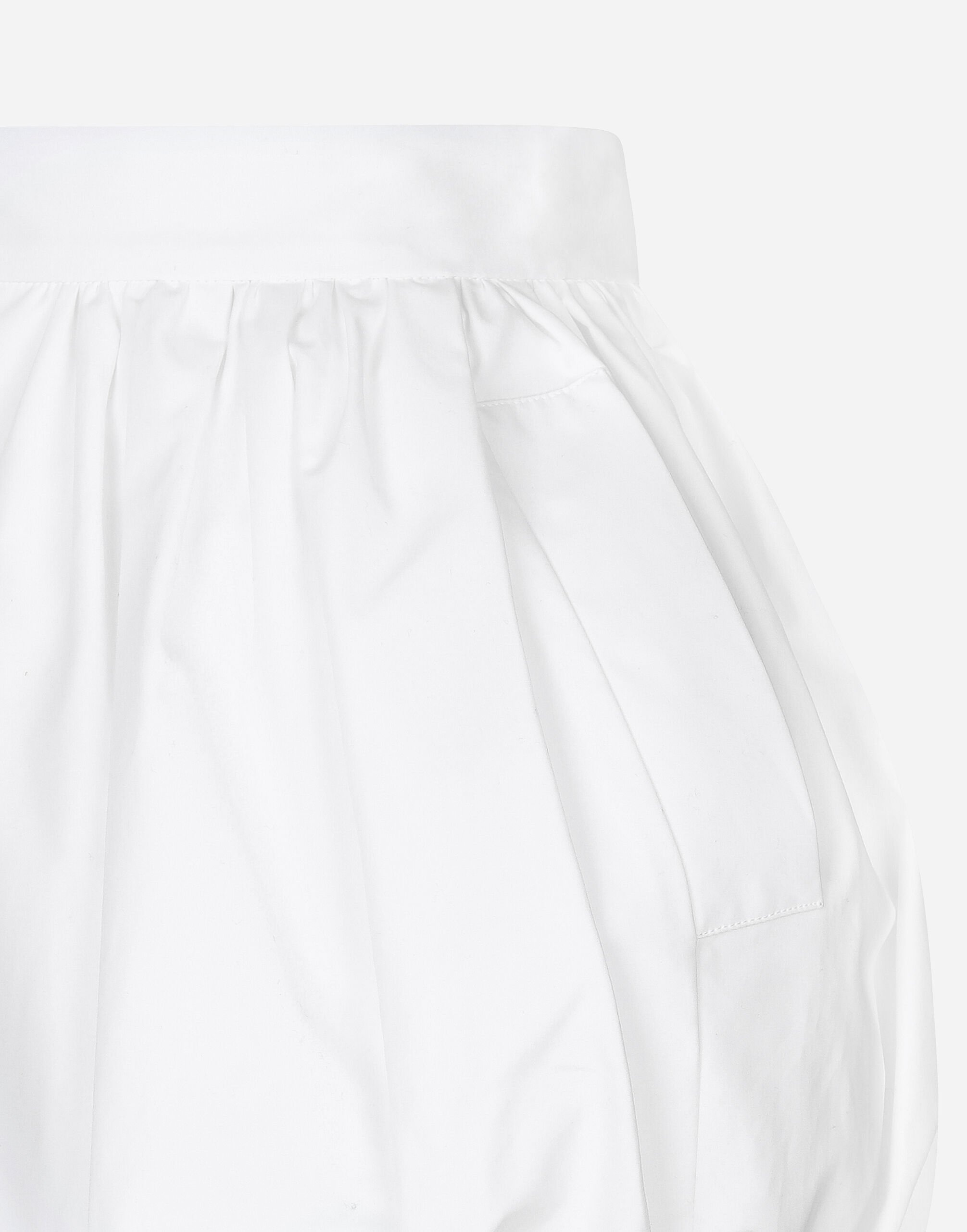 Cotton poplin balloon culottes - 5