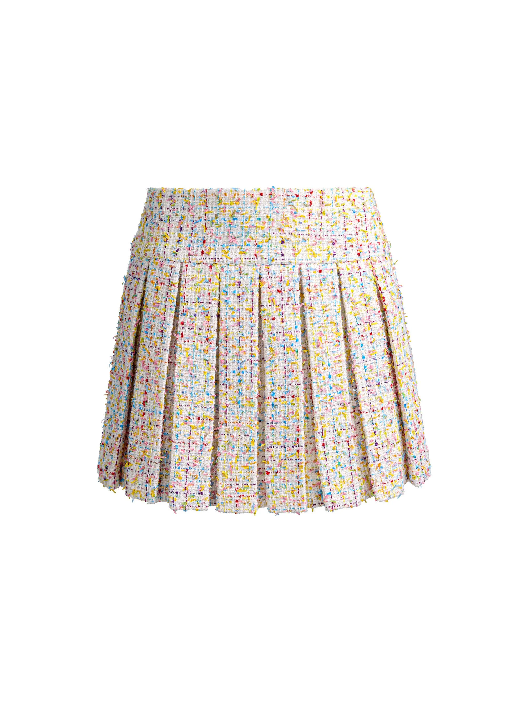 EMILIE TWEED MINI SKIRT - 1