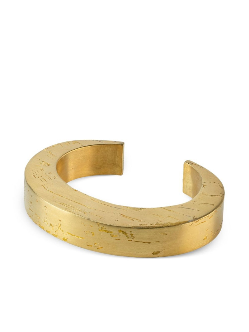 Parts of Four Crescent gold-plated bracelet outlook