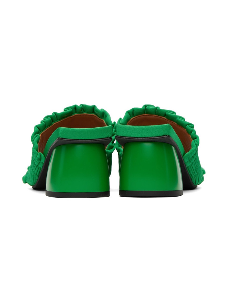 Green Smock Mules 2