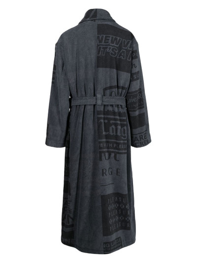 Martine Rose x Tommy Jeans jacquard robe coat outlook