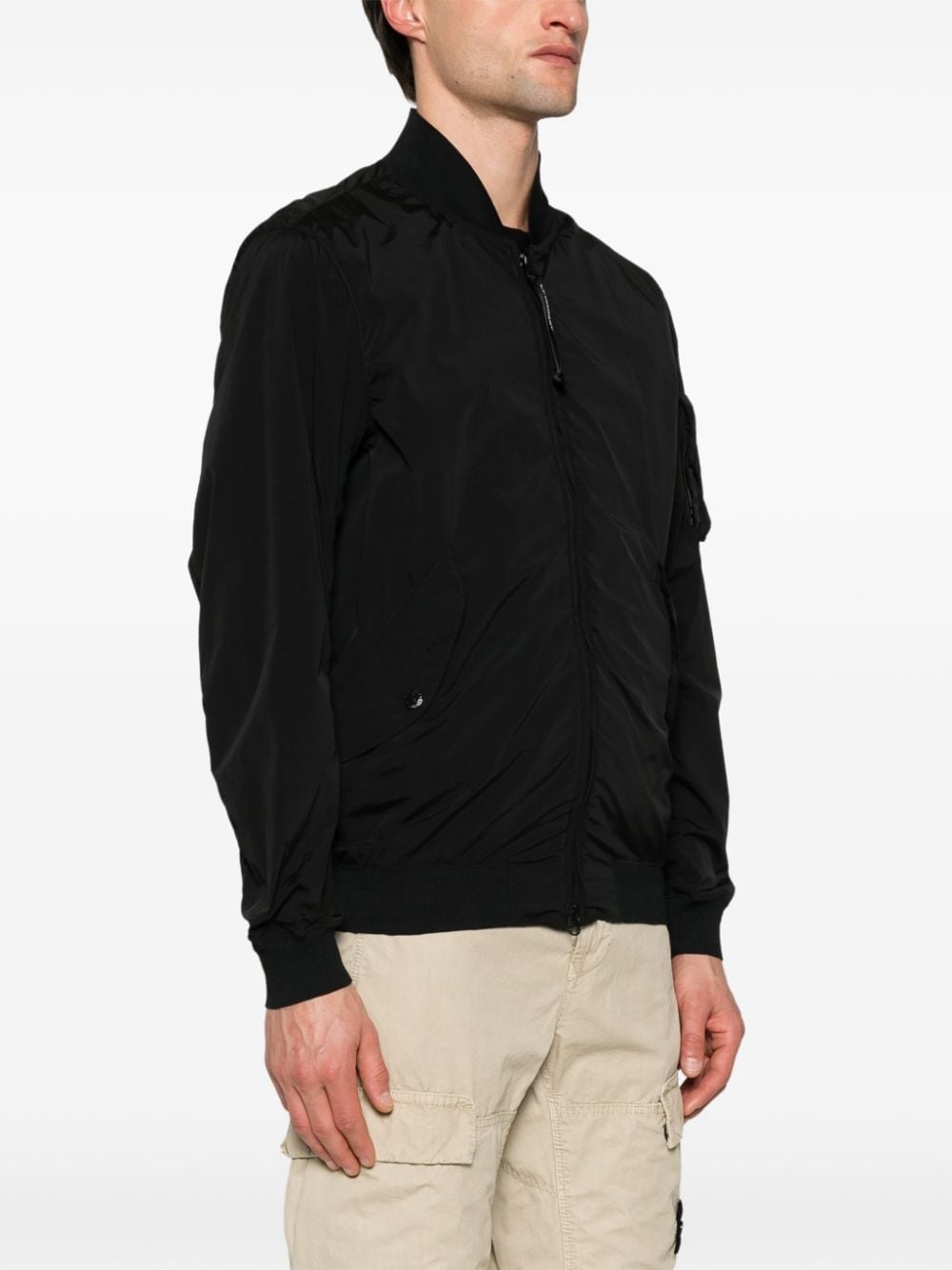 Lens-detail bomber jacket - 3