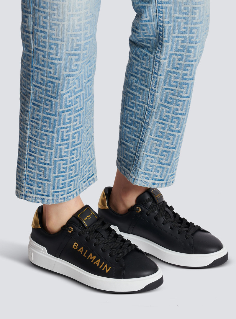 B-Court leather trainers 8