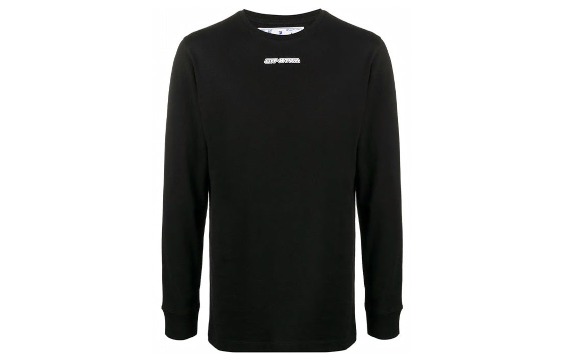 Off-White Fw20 Arrows Sketch Mens Logo Long Sleeve OMAB001E20JER0031025 - 2