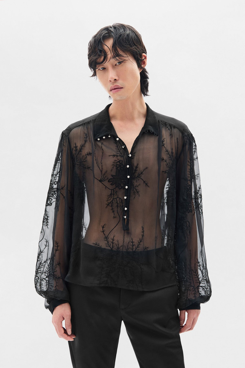 Thorald High Comfort Cropped Serafino Top 1