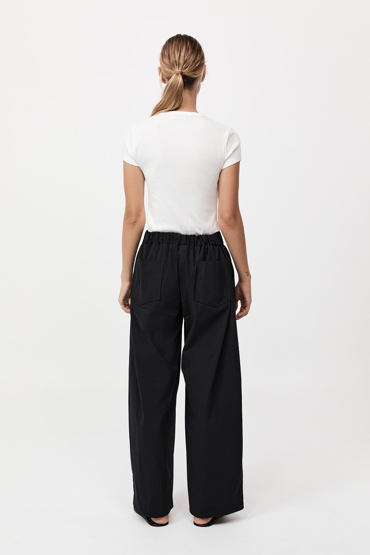 Relaxed Pants - Black - 6