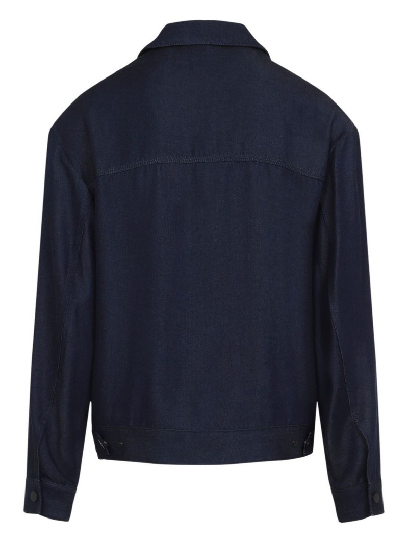 GIORGIO ARMANI buttoned pocket jacket outlook