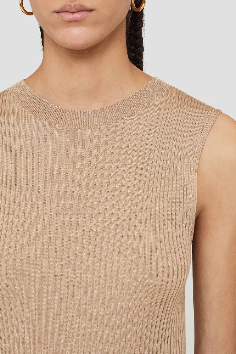 Crew-Neck Dress - 2