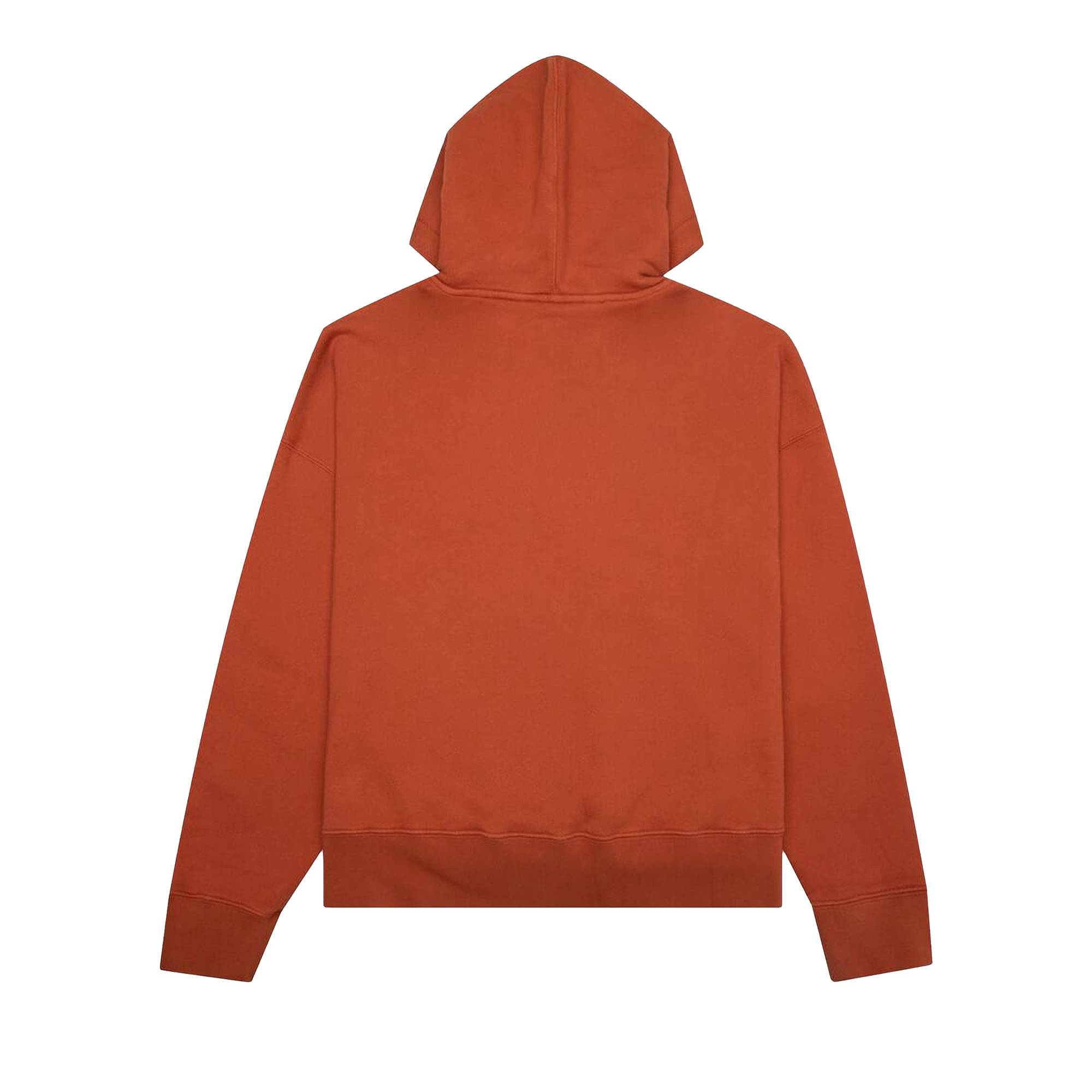 Palm Angels PA Bear Hoodie 'Red/Brown' - 2