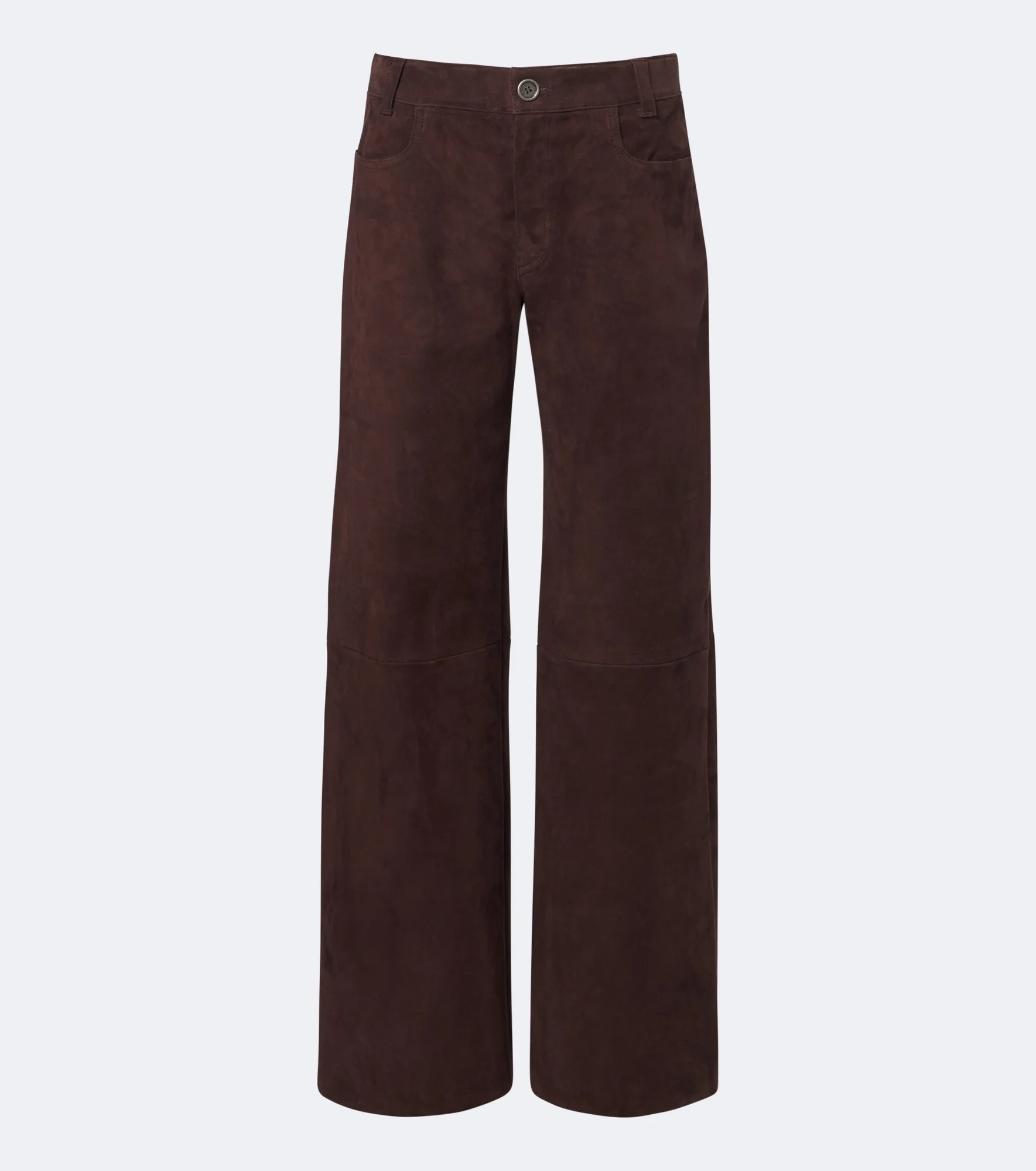 Lilou Ten suede wide-leg pants - 1
