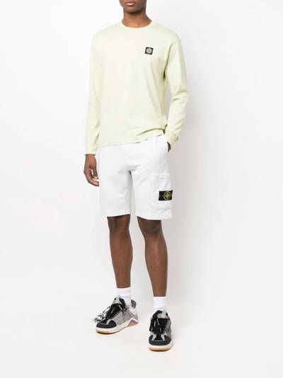 Stone Island Compass patch long-sleeve T-shirt outlook