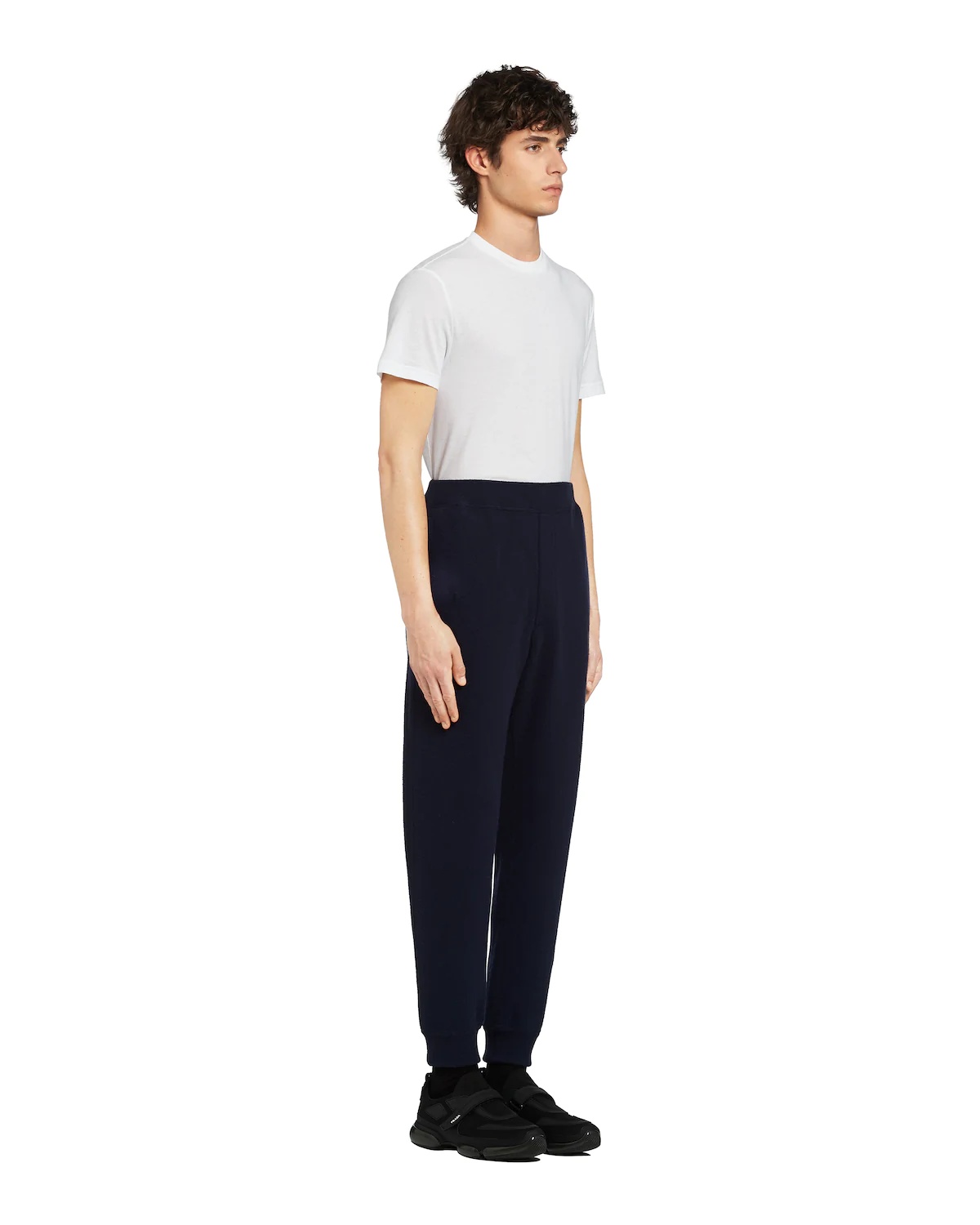 Wool and cashmere jogging pants - 3