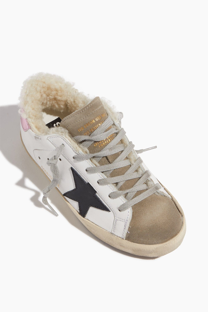 Superstar Sneaker in White/Ice/Black/Pink 4