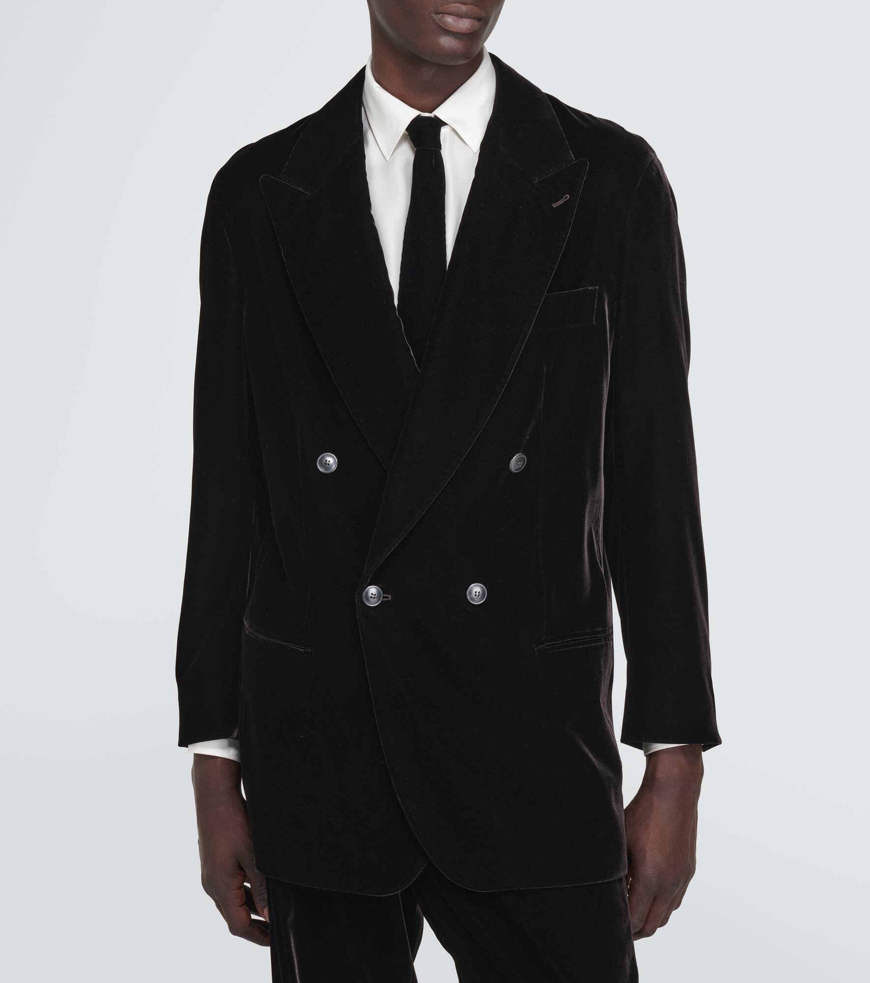 Velvet blazer - 3