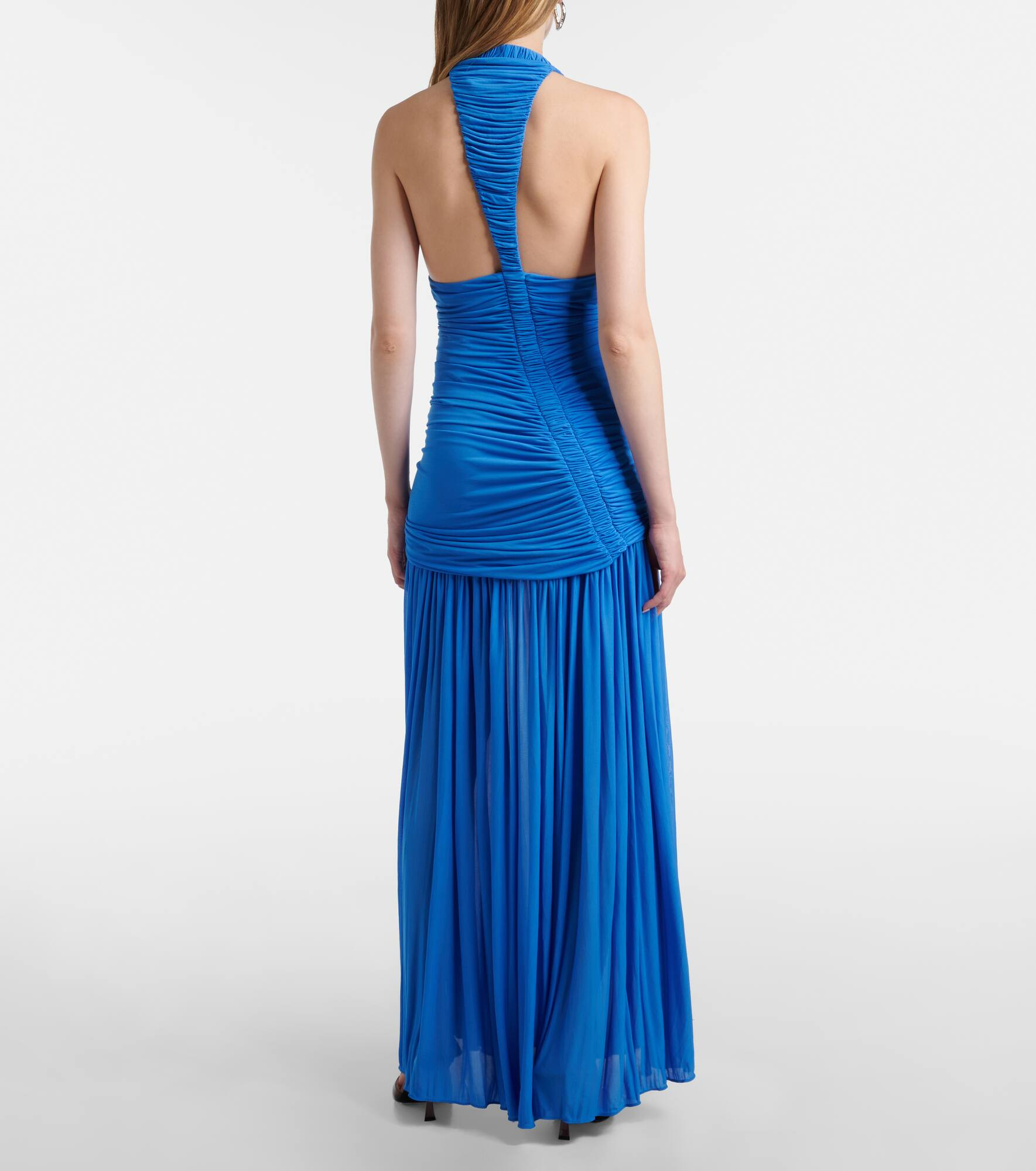Orion gathered ruched gown - 3