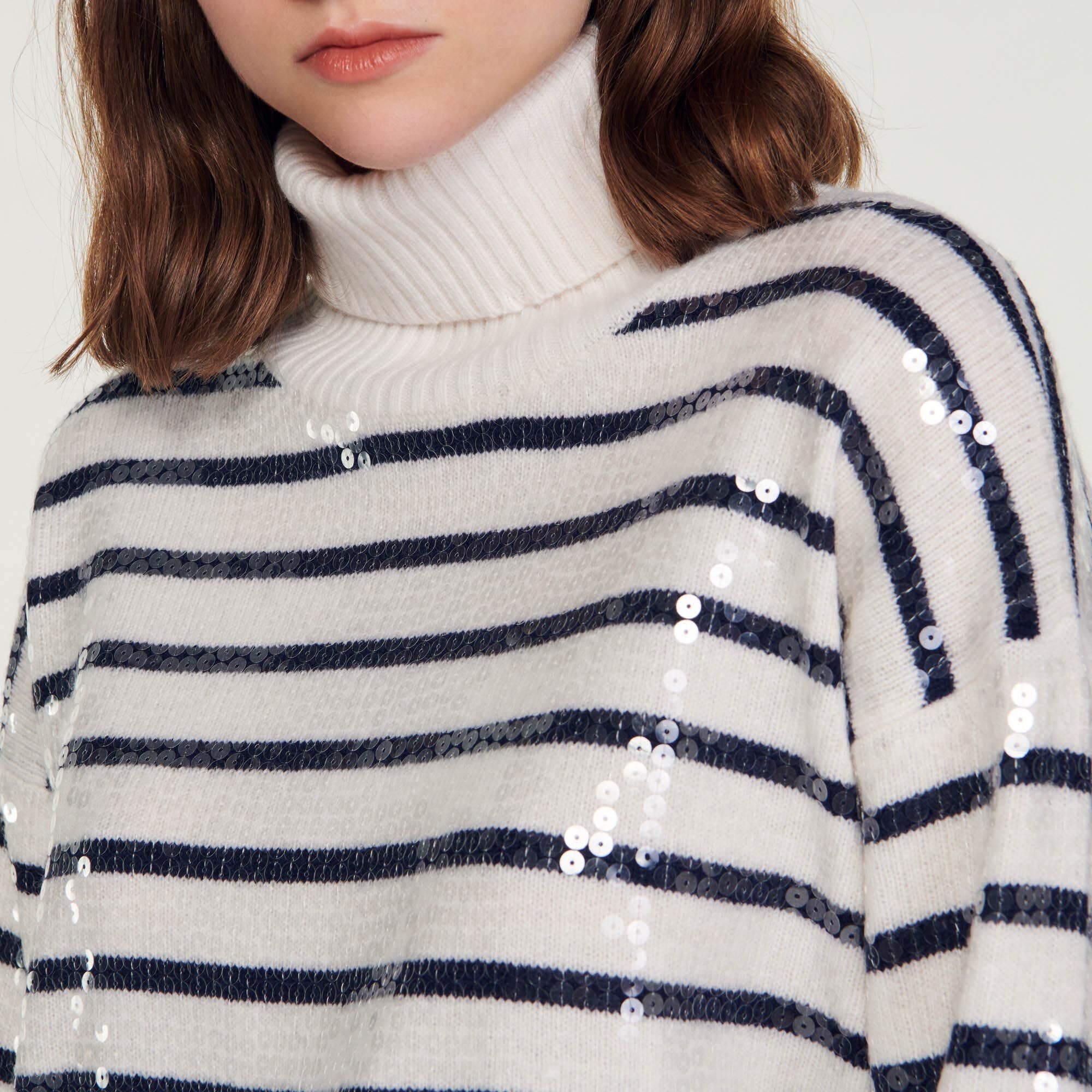 CROPPED BRETON SWEATER - 4