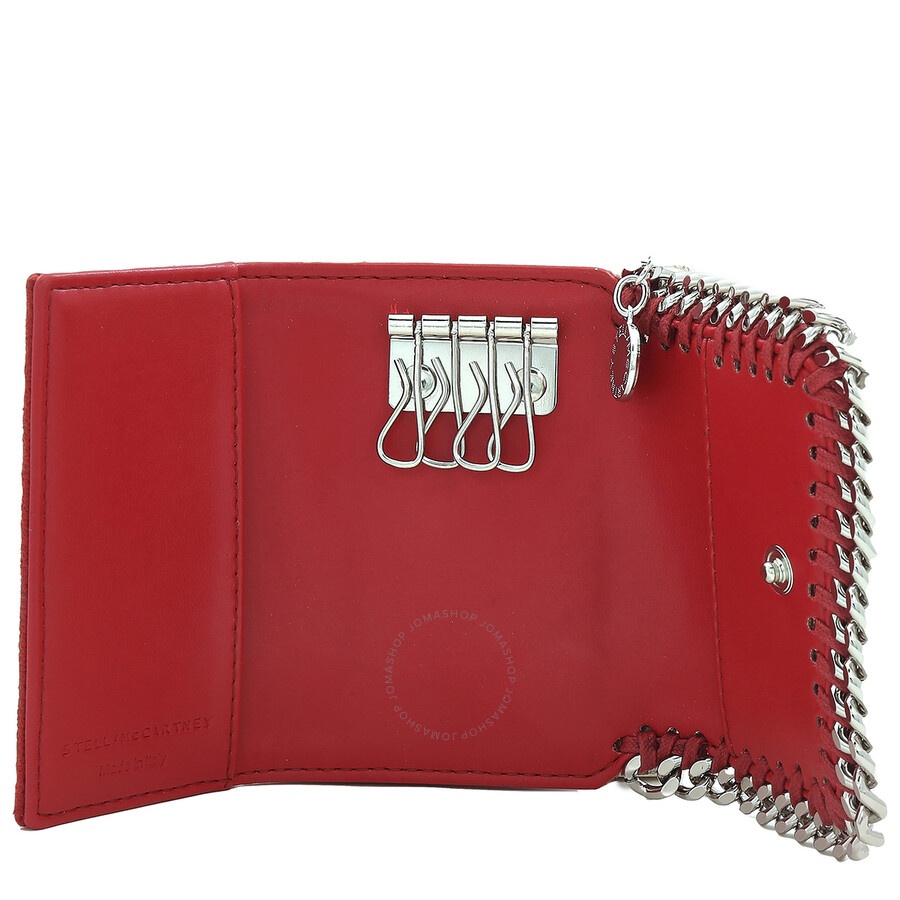 Stella Mccartney Ladies Lipstick Logo-Plaque Keyholder - 5