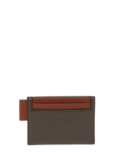 Mulberry logo-tag leather cardholder outlook