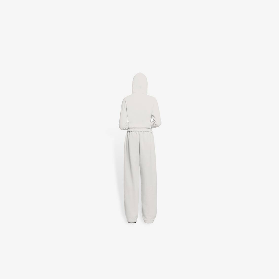 Women's Baggy Sweatpants in Cement Grey - 5