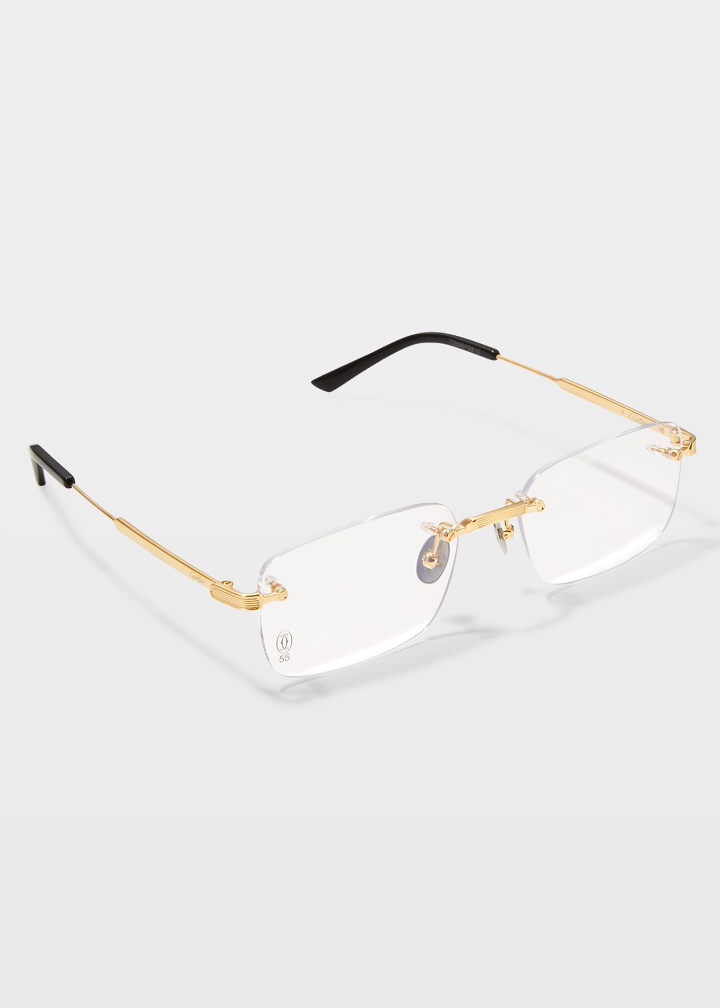Men's Rectangle Titanium Optical Glasses - 1
