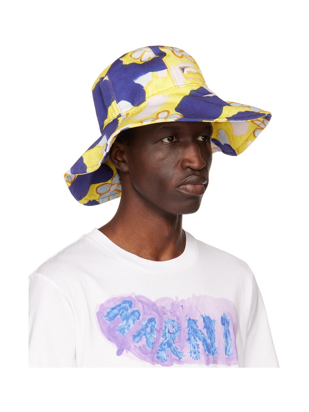 Yellow Cloudyflower Bucket Hat - 2