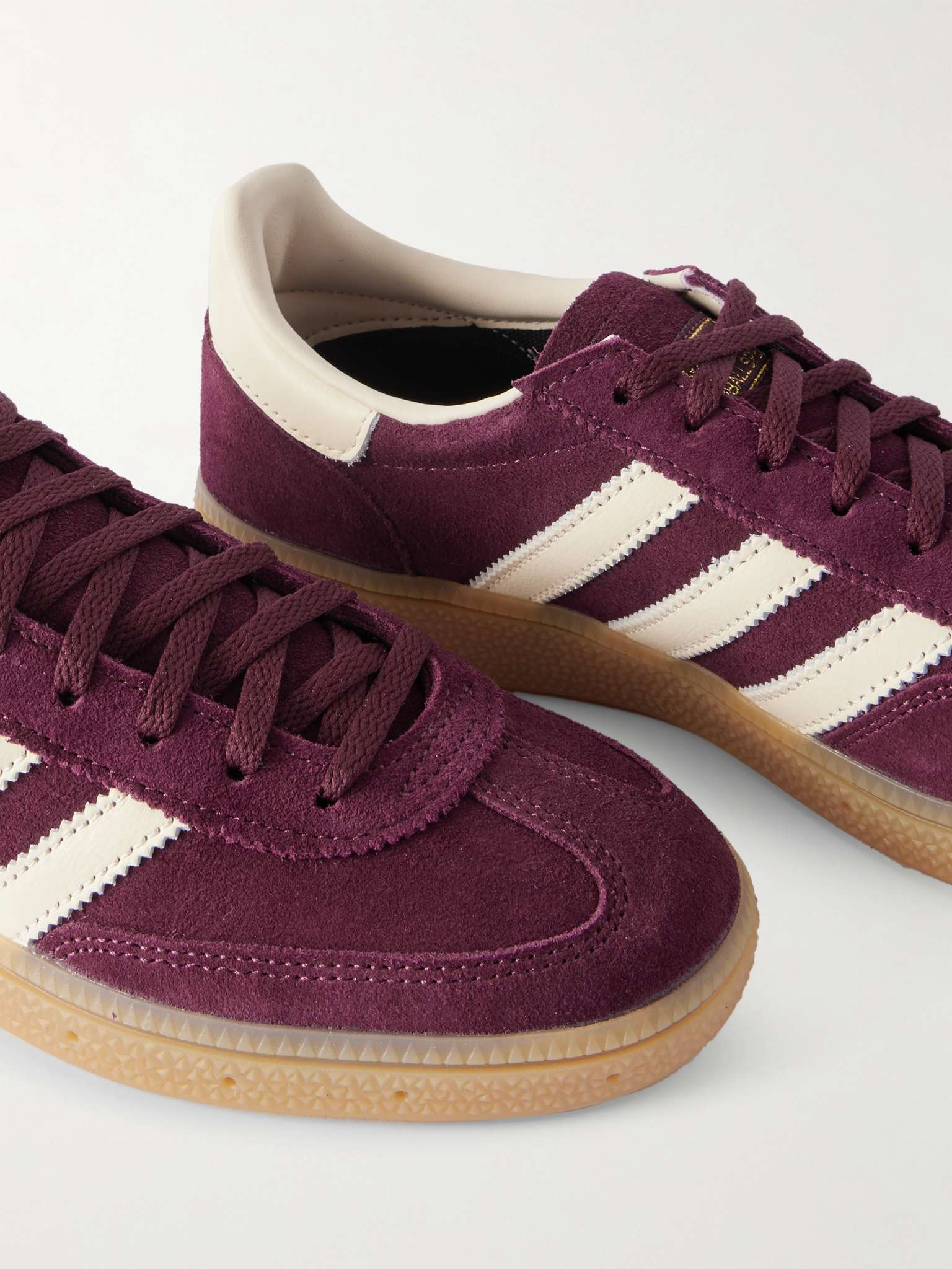 Handball Spezial Leather-Trimmed Suede Sneakers - 5