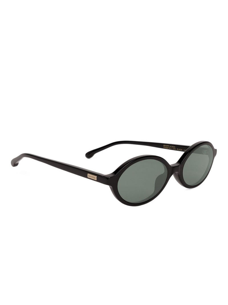 Sporty & Rich oval-frame sunglasses outlook