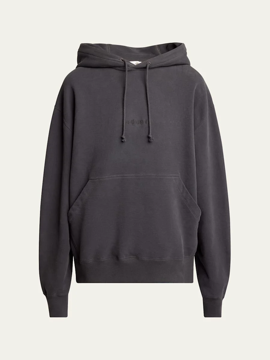 Men's Fleece Tonal Logo Hoodie - 1
