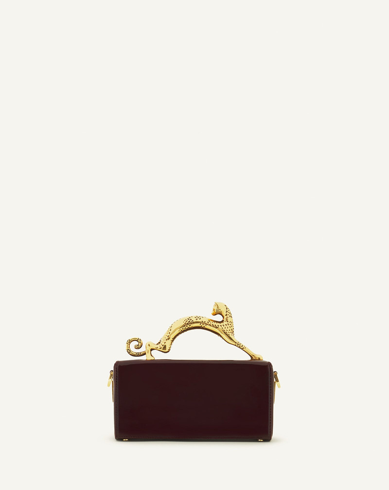 PENCIL CAT NANO PATENT LEATHER BAG 3