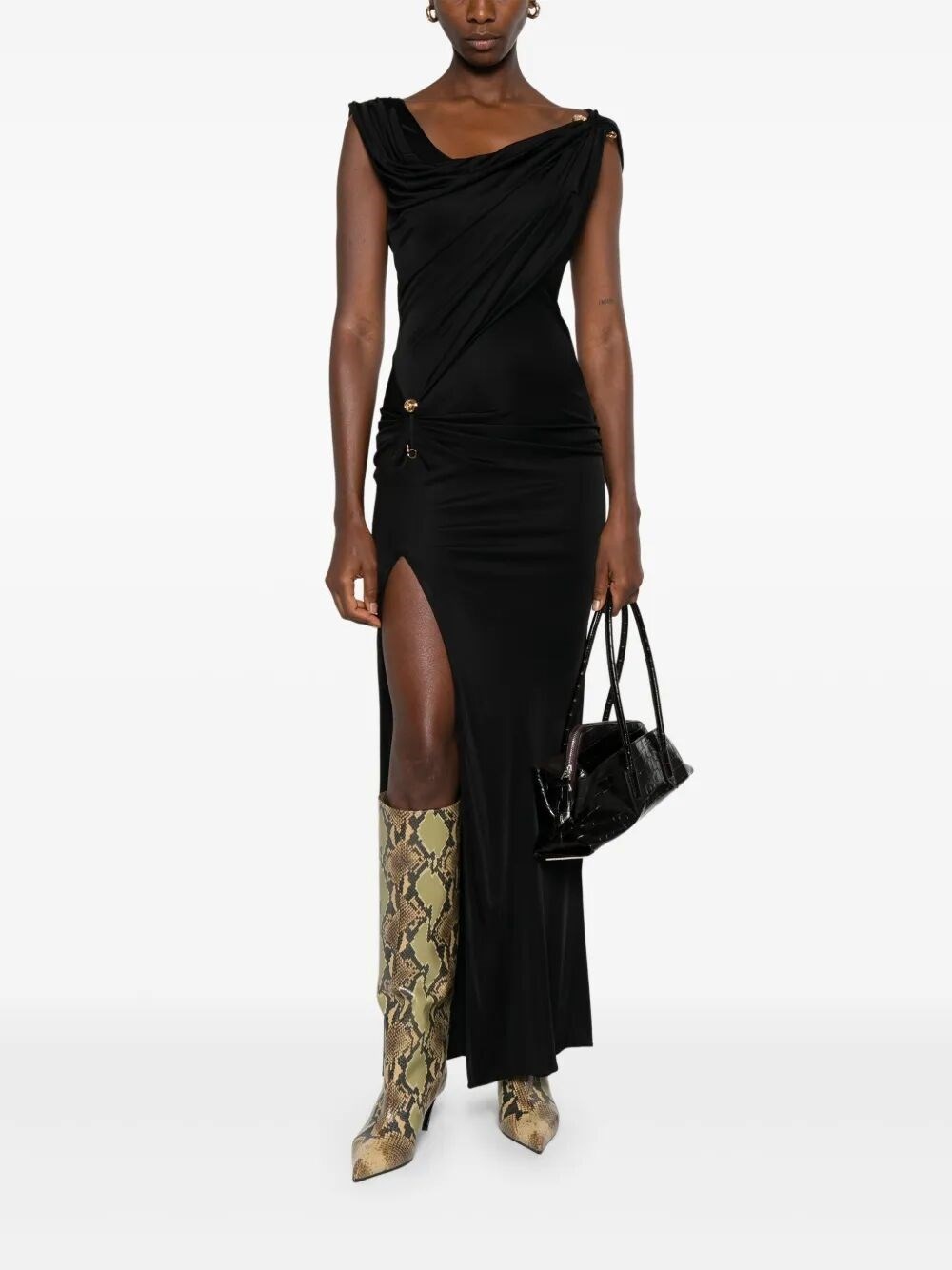 Gown `Responsible` Vicose Liquid Jersey - 2