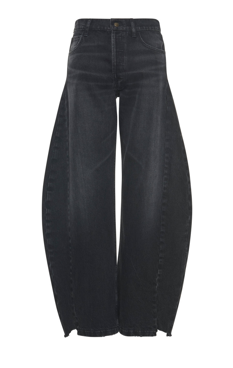 DENIM JEANS WITH INSERTS WASHED BLACK 6