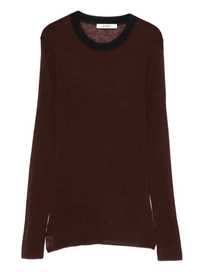 stripe-detail jumper 1