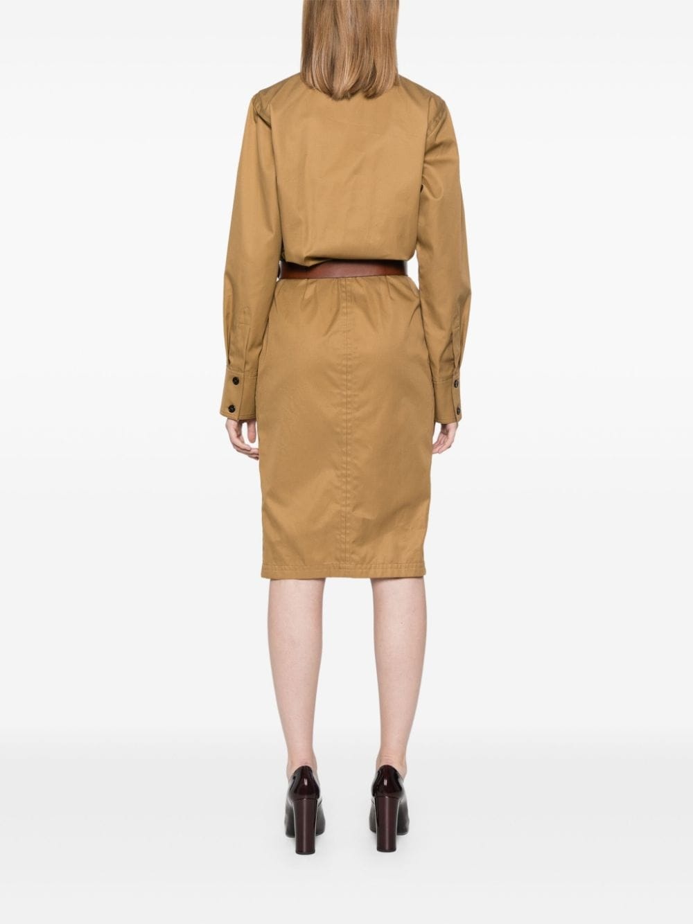 belted dress - 4