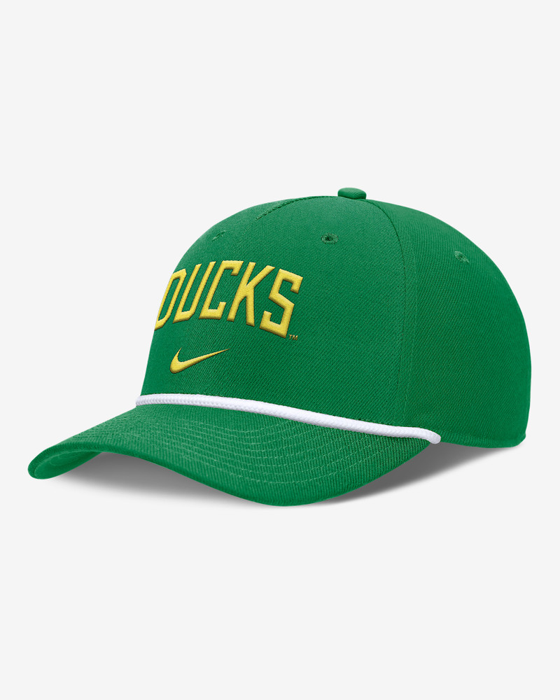 Oregon Primetime Rise Campus Men's Nike College Adjustable Hat 1
