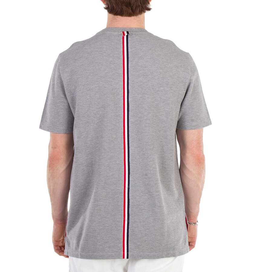 Thom Browne Classic Pique Stripe Tee - 3