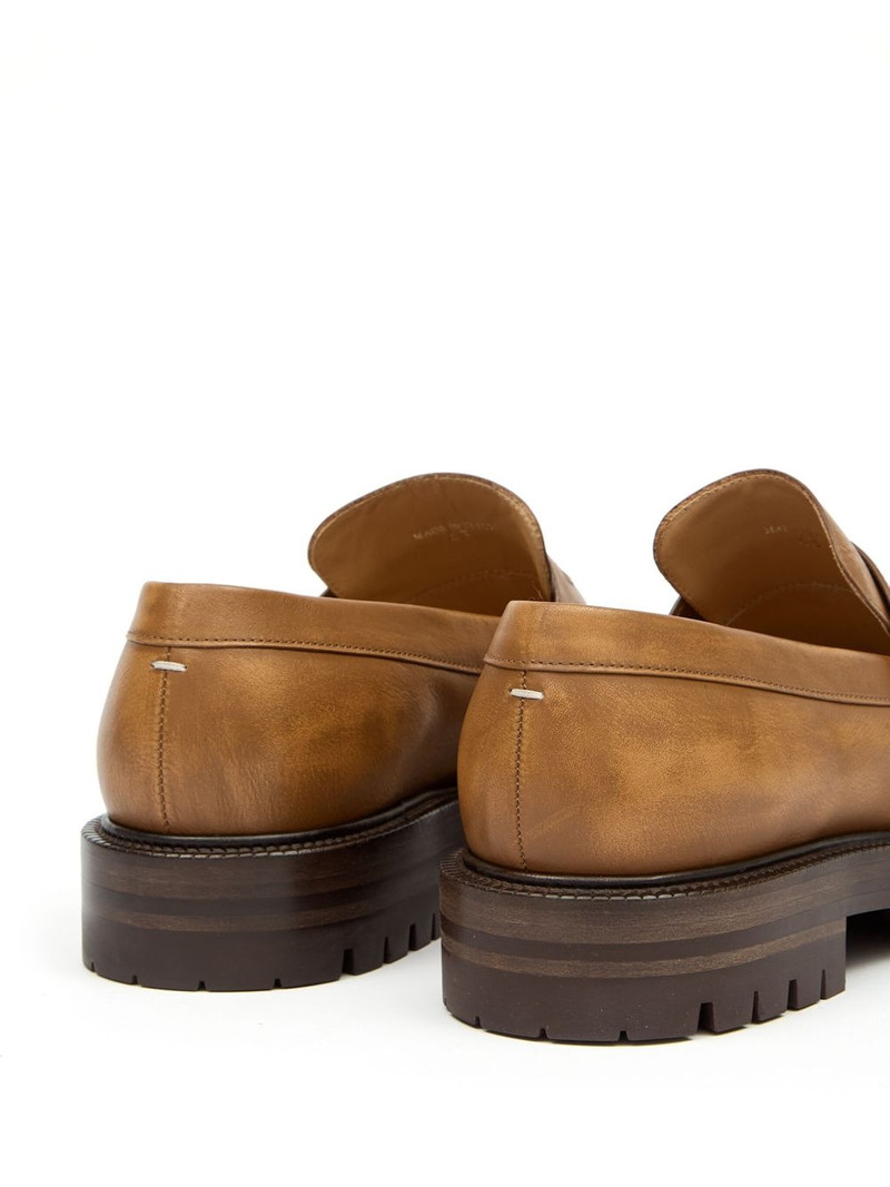 Tabi leather loafers 5