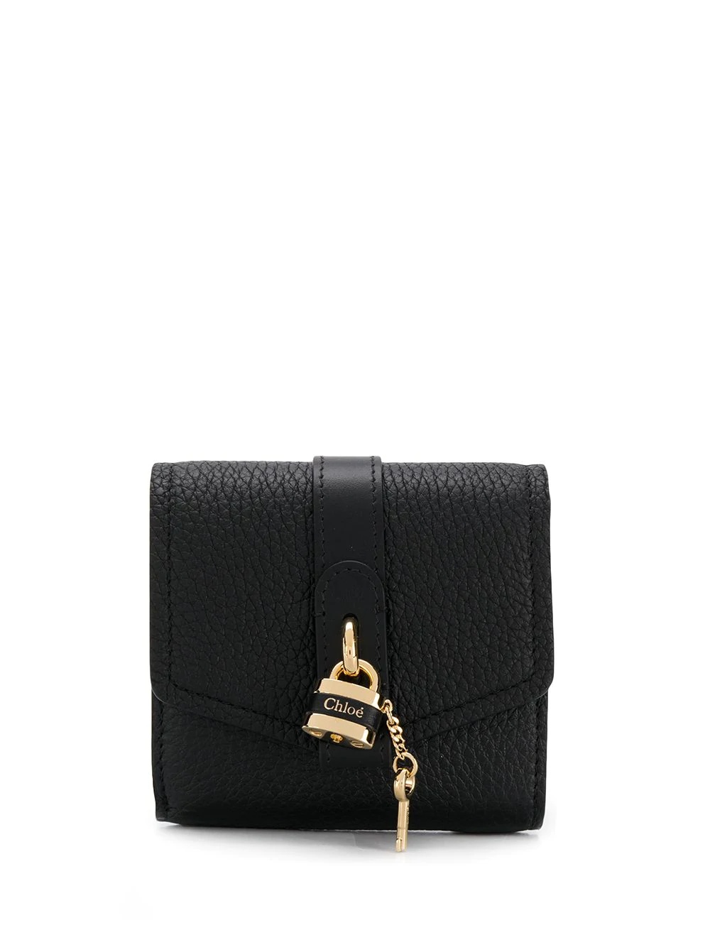 logo padlock purse - 1